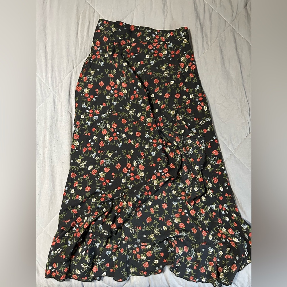 Skirt with slit/ SHEIN
